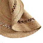 Natural Halo-Weave Jute Carpet – Artisan-Braided Circular Floor Covering