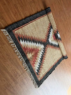 Desert Frame Kilim Dhurrie – Artisan-Woven Wool Jute Rug & Custom Runner
