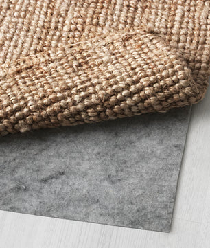 Natural Jute Area Rug – Handmade Flatweave Woven Rug for Living Room, Bedroom, Dining Room, Entryway & Farmhouse Home Decor
